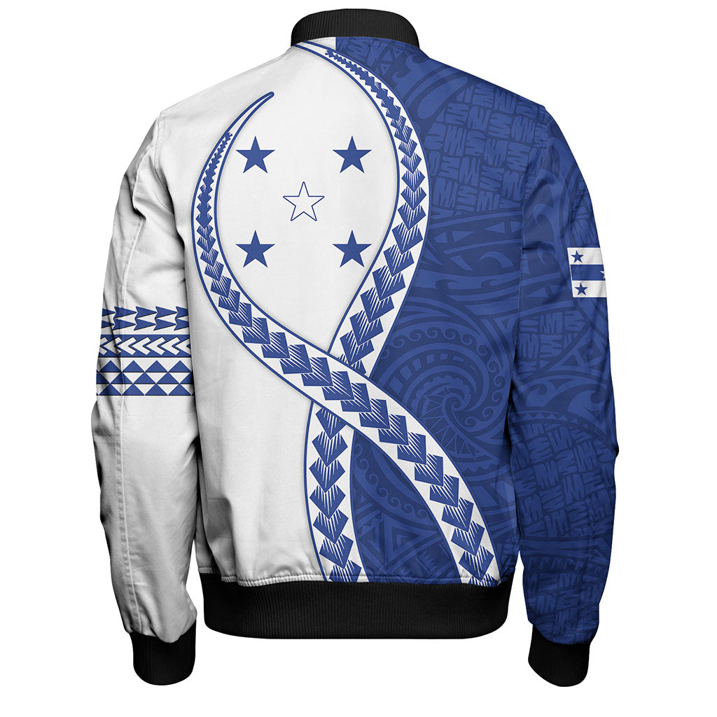 Gambier Islands Bomber Jacket Tribal Polynesian In My Heart
