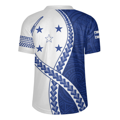 Gambier Islands Rugby Jersey Tribal Polynesian In My Heart