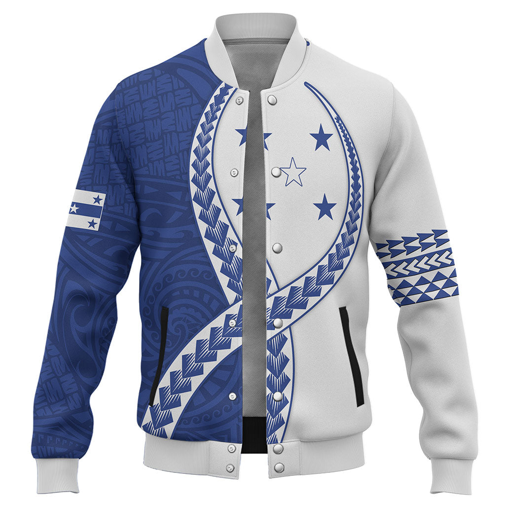 Gambier Islands Baseball Jacket Tribal Polynesian In My Heart
