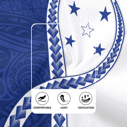 Gambier Islands Rugby Jersey Tribal Polynesian In My Heart