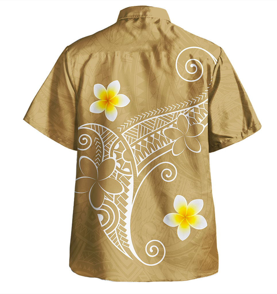 Hawaii Hawaiian Shirt Coat Of Arms Polynesia Floral Tribal