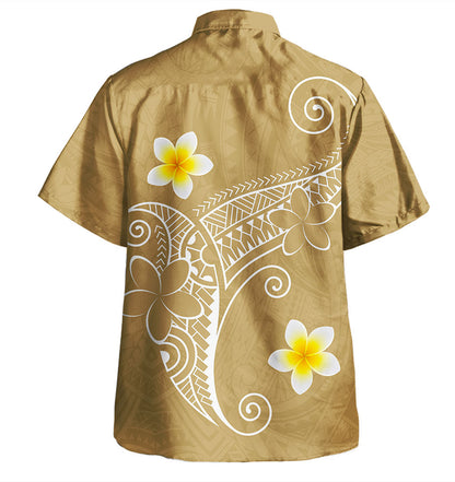 Hawaii Hawaiian Shirt Coat Of Arms Polynesia Floral Tribal