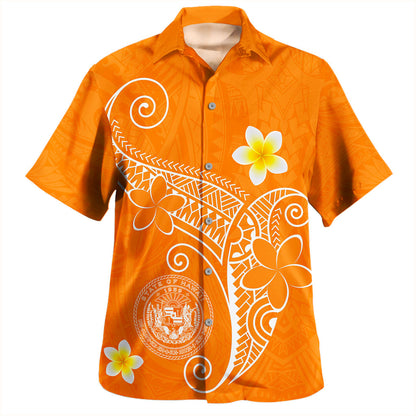 Hawaii Hawaiian Shirt Polynesia Floral Tribal Ver.1