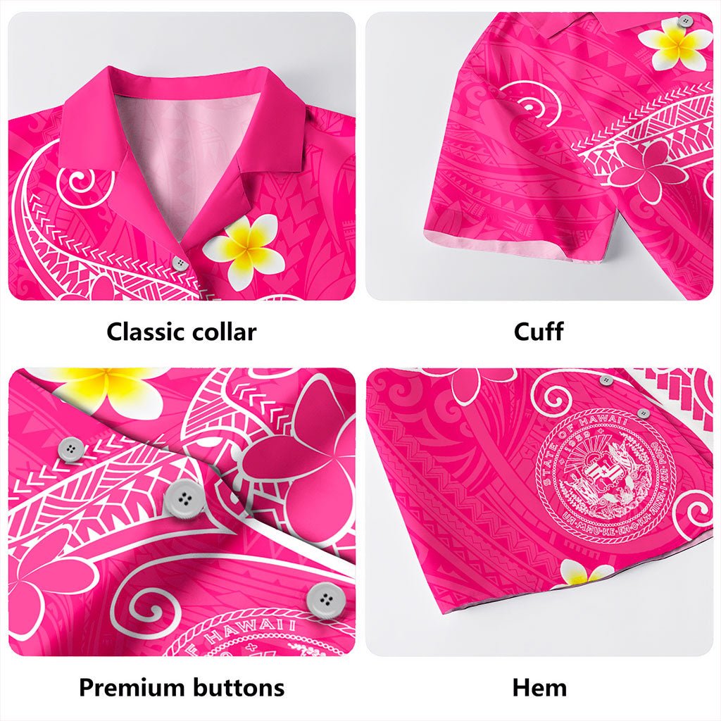 Hawaii Hawaiian Shirt Polynesia Floral Tribal Ver.1