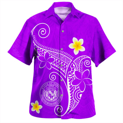 Hawaii Hawaiian Shirt Polynesia Floral Tribal Ver.1