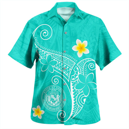 Hawaii Hawaiian Shirt Polynesia Floral Tribal Ver.1