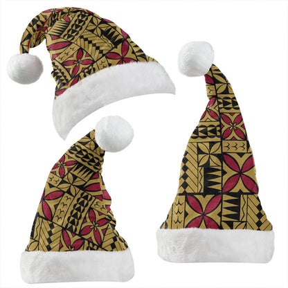 Samoa Christmas Hat Design Tribal Pattern