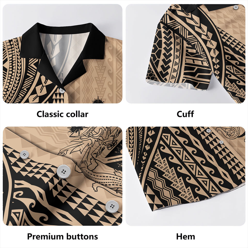 Solomon Islands Hawaiian Shirt Polynesian Tattoo