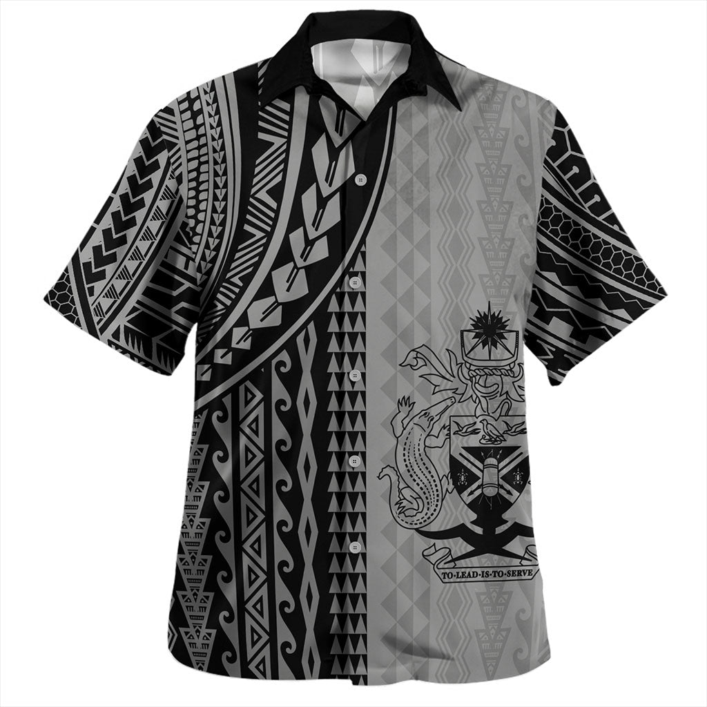 Solomon Islands Hawaiian Shirt Polynesian Tattoo