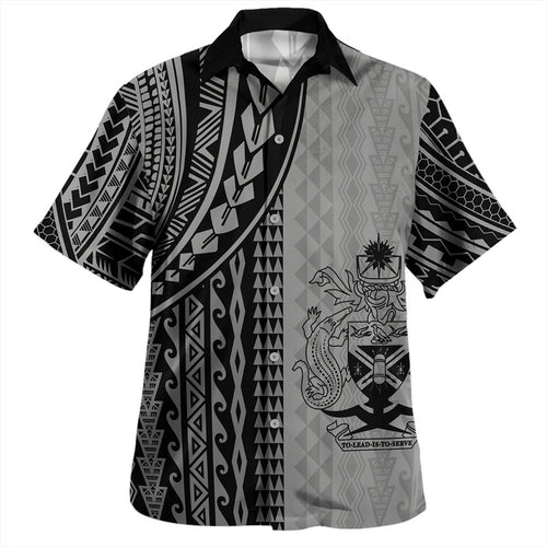 Solomon Islands Hawaiian Shirt Polynesian Tattoo