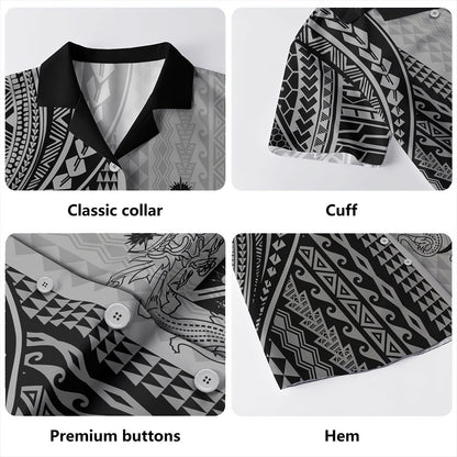 Solomon Islands Hawaiian Shirt Polynesian Tattoo