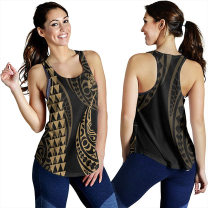 Solomon Islands Women Tank Kakau Style Ver.1
