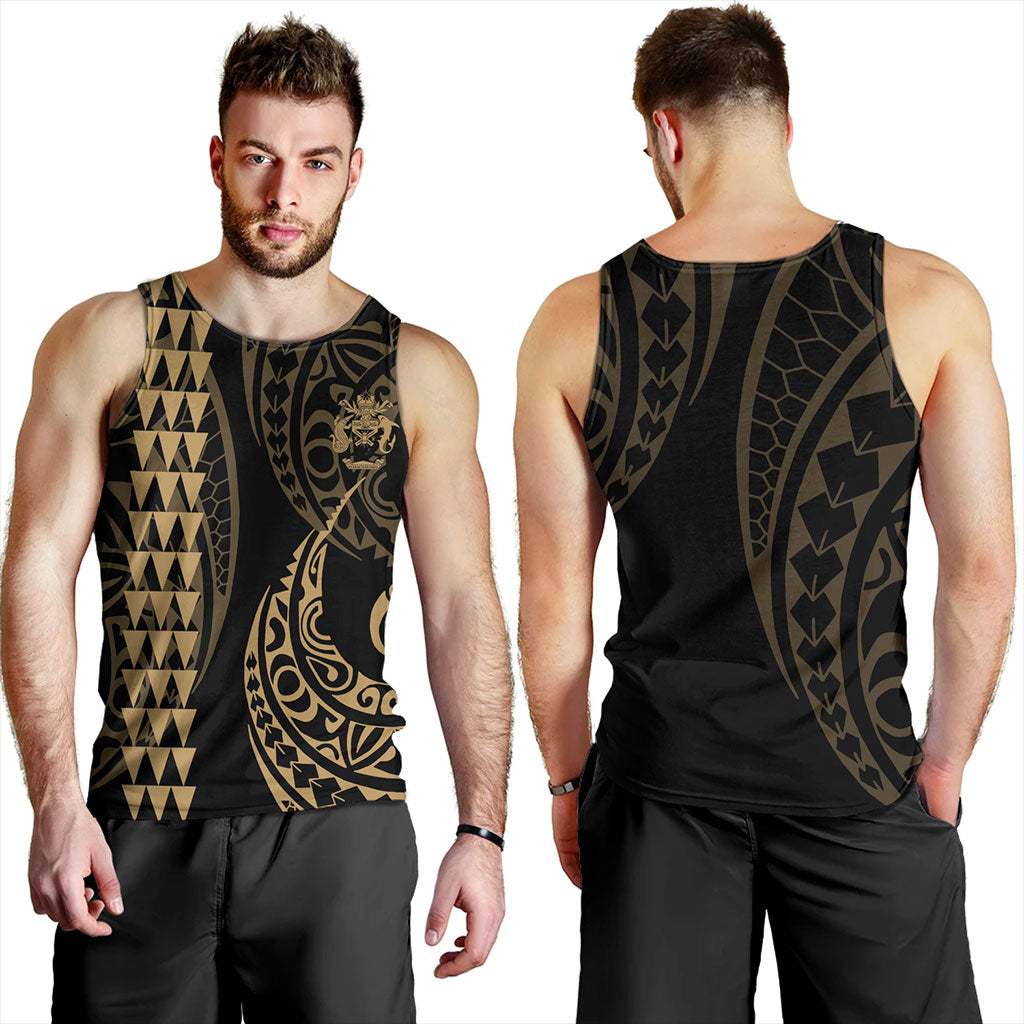 Solomon Islands Tank Top Kakau Style Ver.1