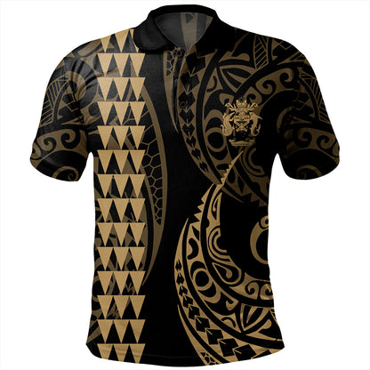Solomon Islands Polo Shirt Kakau Style Ver.1