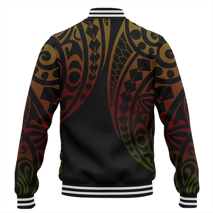 Solomon Islands Baseball Jacket Kakau Style