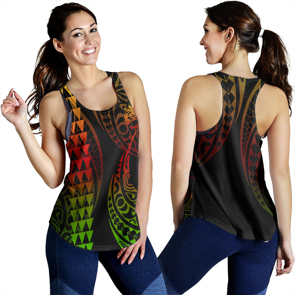 Solomon Islands Women Tank Kakau Style