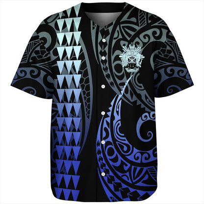 Solomon Islands Baseball Shirt Kakau Style