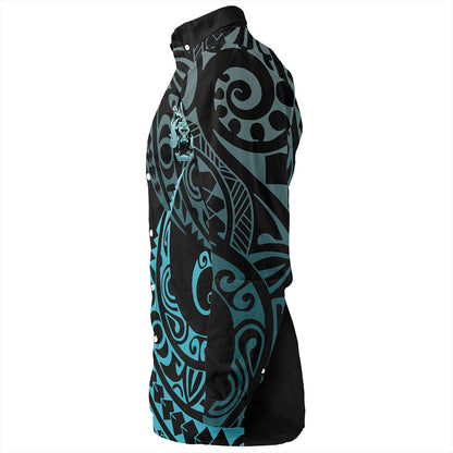 Solomon Islands Long Sleeve Shirt Kakau Style Ver.1