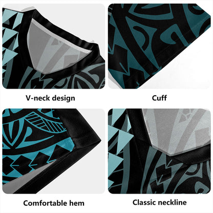 Solomon Islands Rugby Jersey Kakau Style Ver.1
