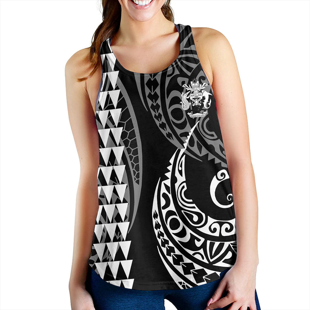 Solomon Islands Women Tank Kakau Style Ver.1