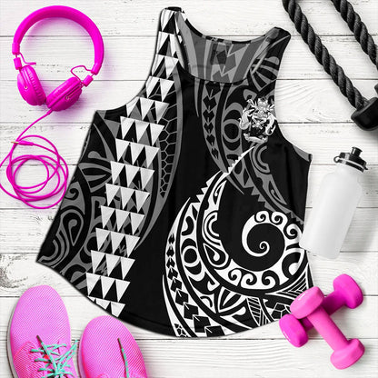 Solomon Islands Women Tank Kakau Style Ver.1