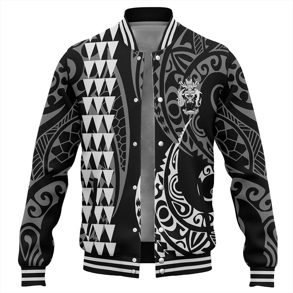 Solomon Islands Baseball Jacket Kakau Style Ver.1