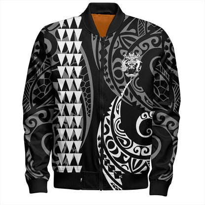 Solomon Islands Bomber Jacket Kakau Style Ver.1