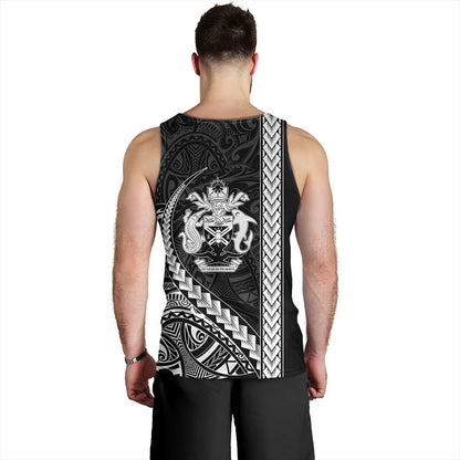 Solomon Islands Tank Top Tribal Melanesian Coat Of Arms