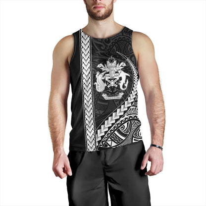 Solomon Islands Tank Top Tribal Melanesian Coat Of Arms