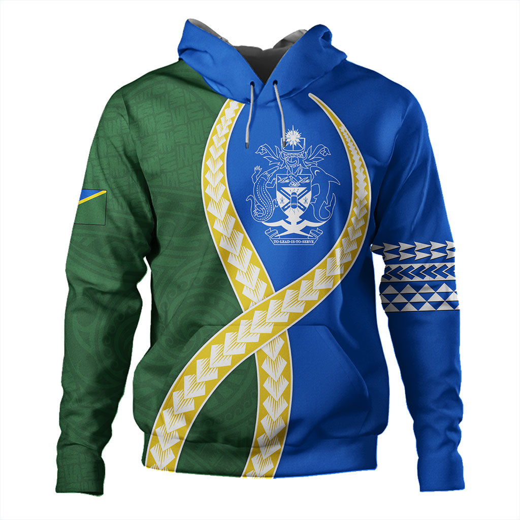 Solomon Islands Hoodie Tribal Polynesian In My Heart