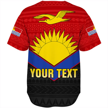 Kiribati Baseball Shirt Custom Sport Style Polynesian