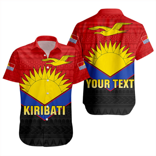 Kiribati Short Sleeve Shirt Custom Sport Style Polynesian