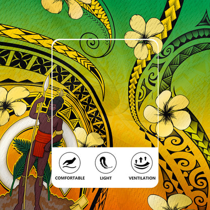 Vanuatu Rugby Jersey Melanesian Style Plumeria Flower