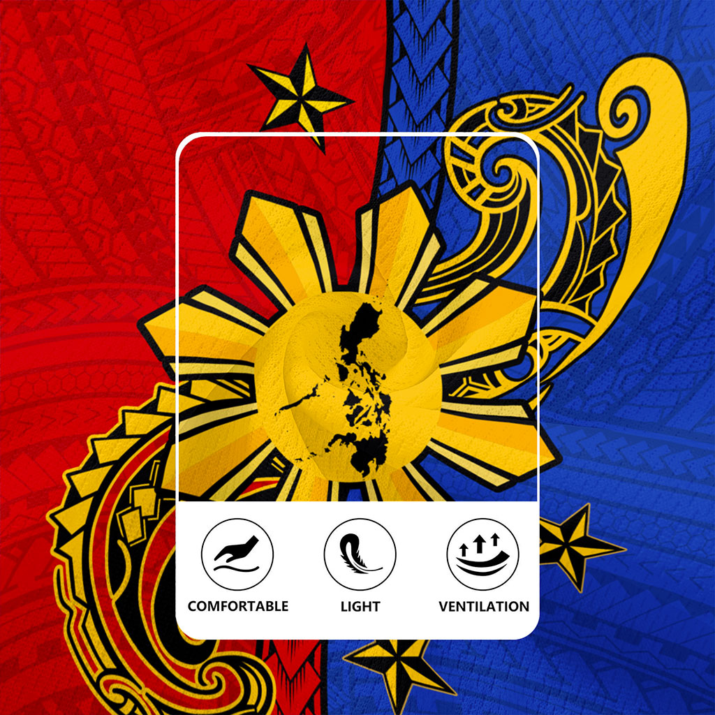 Philippines Filipinos Rugby Jersey Sun Star Polynesia Half Concept