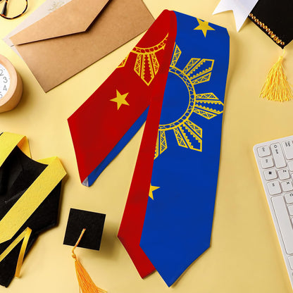 Philippines Filipinos Graduation Stole Sun Star Simple Style