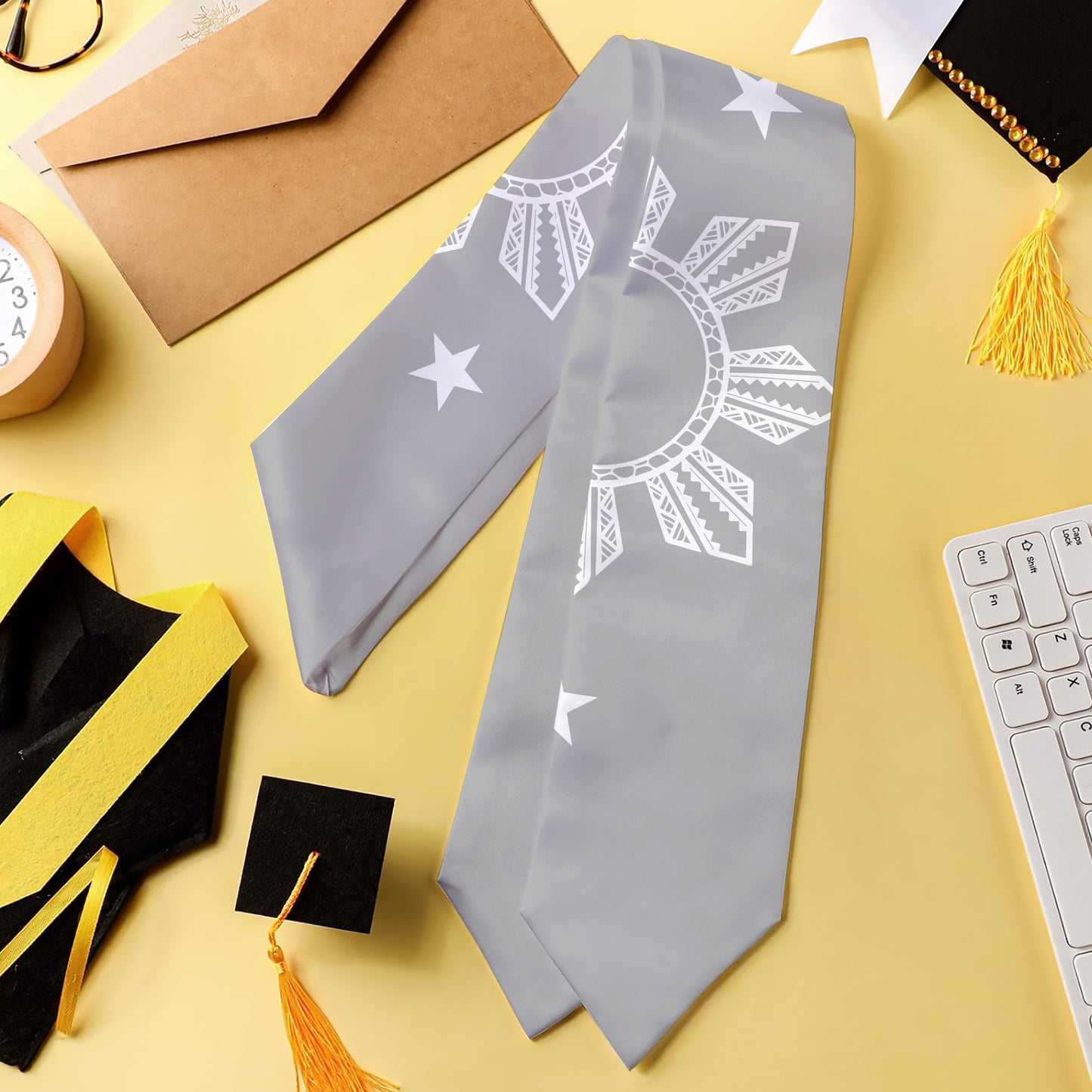 Philippines Filipinos Graduation Stole Sun Star Simple Style