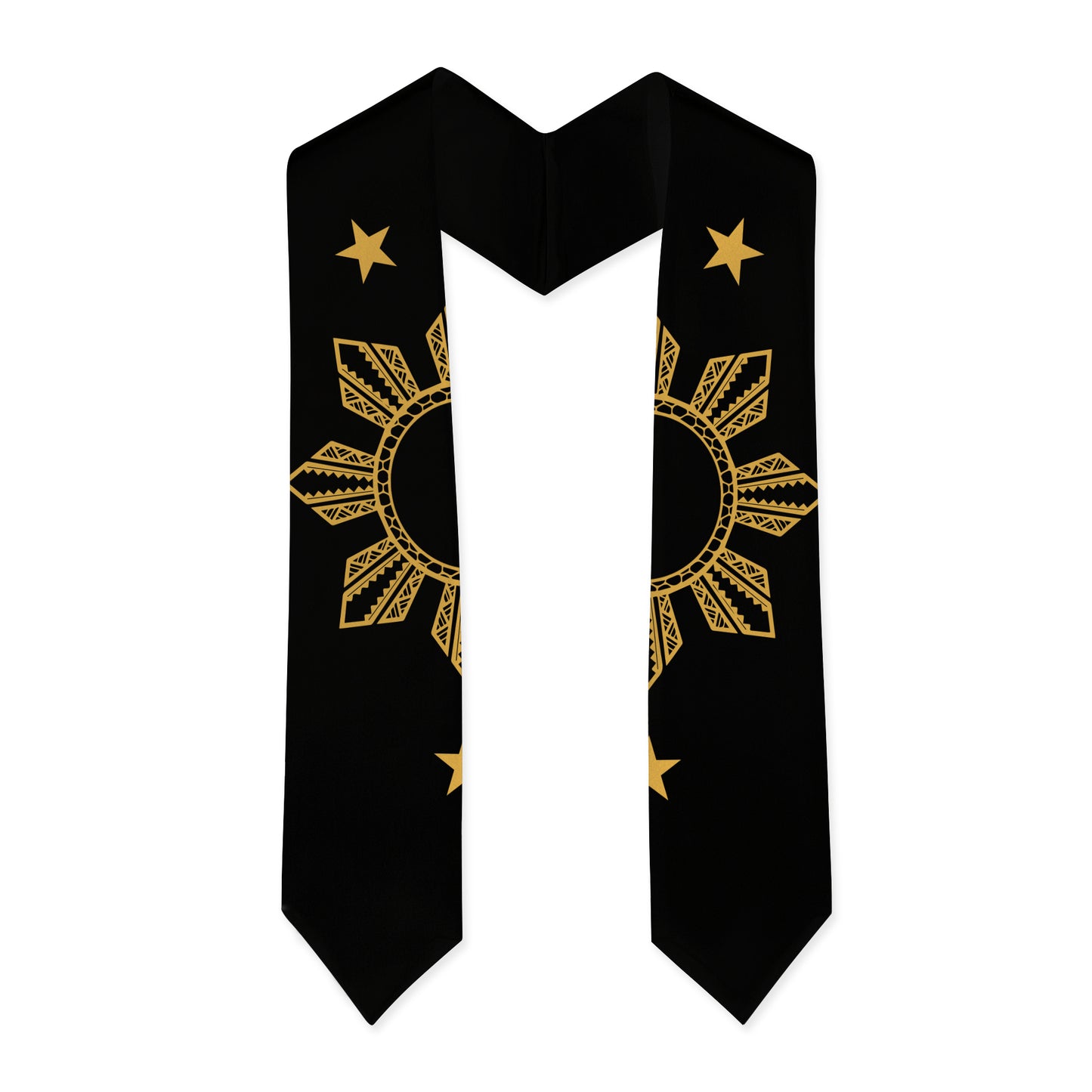 Philippines Filipinos Graduation Stole Sun Star Simple Style