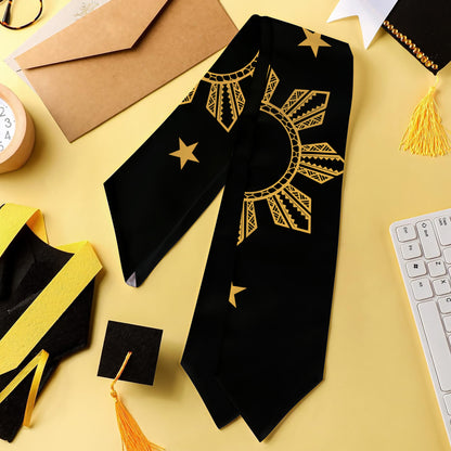 Philippines Filipinos Graduation Stole Sun Star Simple Style