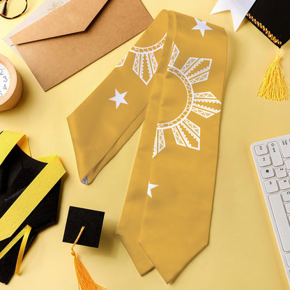 Philippines Filipinos Graduation Stole Sun Star Simple Style