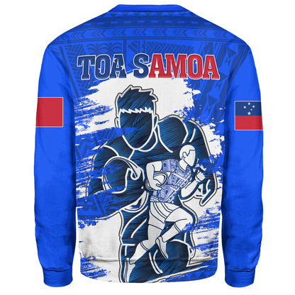 Samoa Sweatshirt Toa Samoa Rugby League Sport