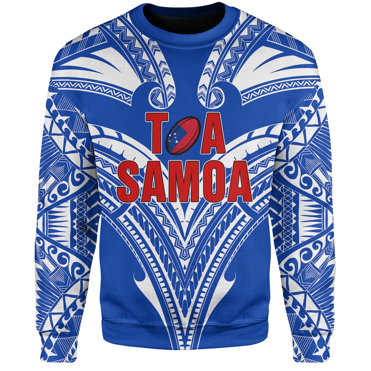 Toa Samoa Sweatshirt Rugby Player Sport Style