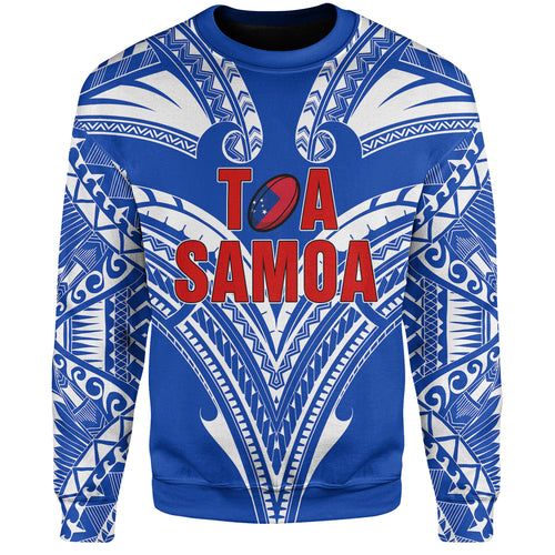 Toa Samoa Sweatshirt Rugby Player Sport Style