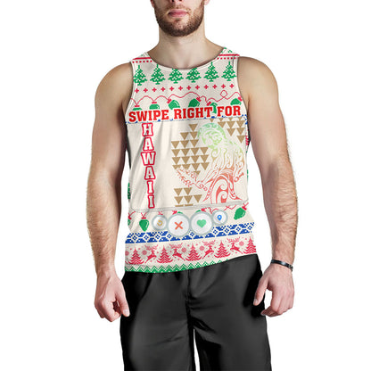 Hawaii Tank Top Swipe Right For Hawaii Christmas