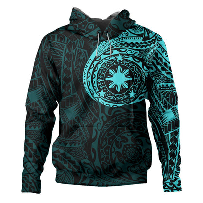Philippines Filipinos Polynesian Tattoo Style Hoodie