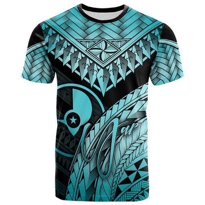 Yap Custom Personalised T-Shirt - Polynesian Necklace and Lauhala