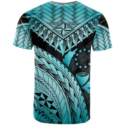 Pohnpei Custom Personalised T-Shirt - Polynesian Necklace and Lauhala