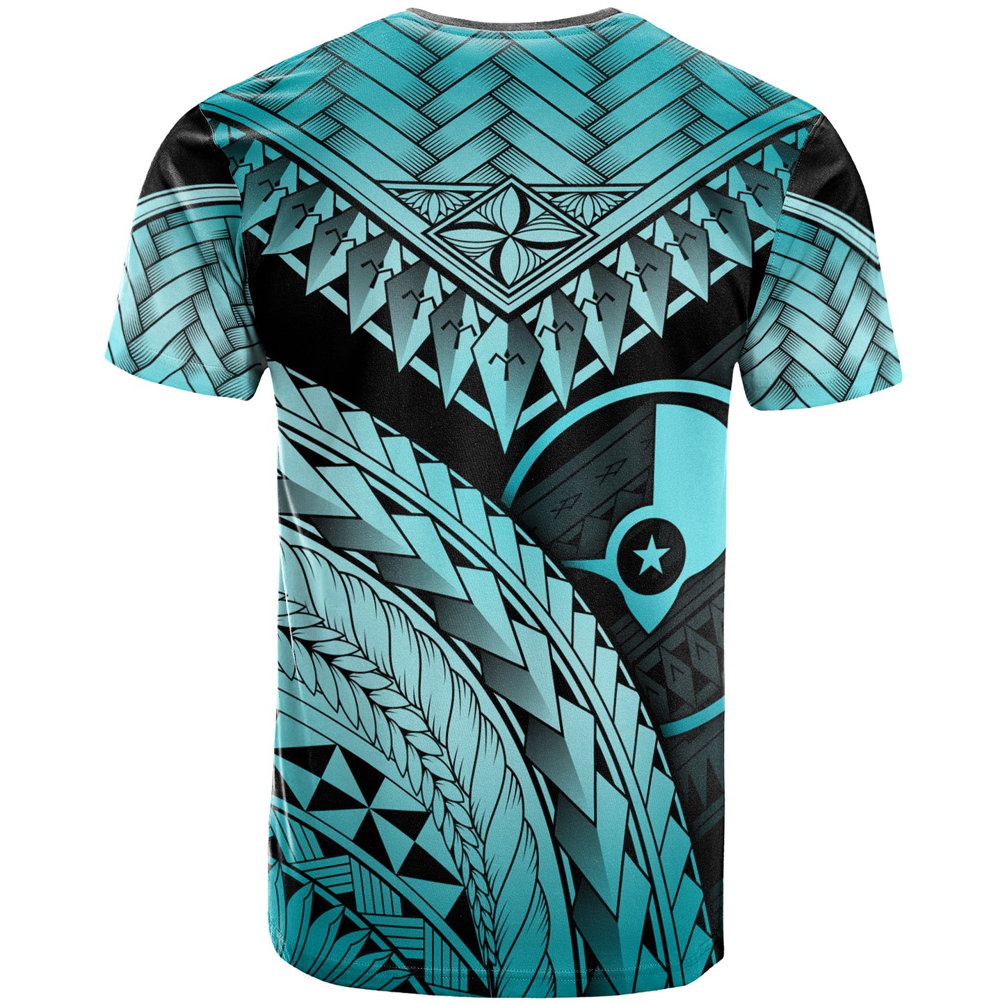 Yap Custom Personalised T-Shirt - Polynesian Necklace and Lauhala