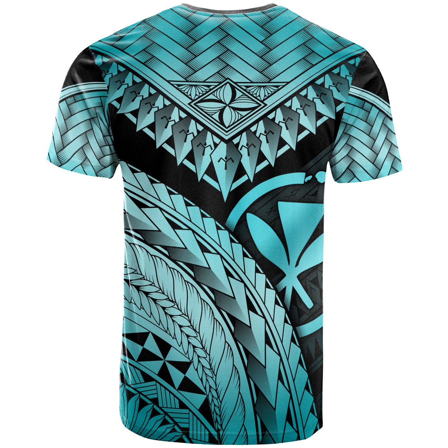 Hawaii Custom Personalised T-Shirt - Polynesian Necklace and Lauhala
