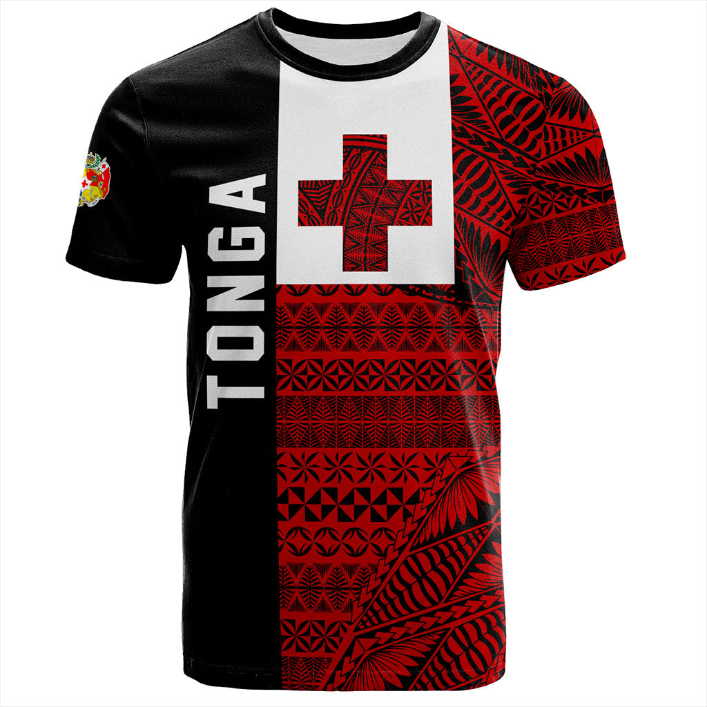 Tonga T-Shirt Flag Ngatu Pattern Style