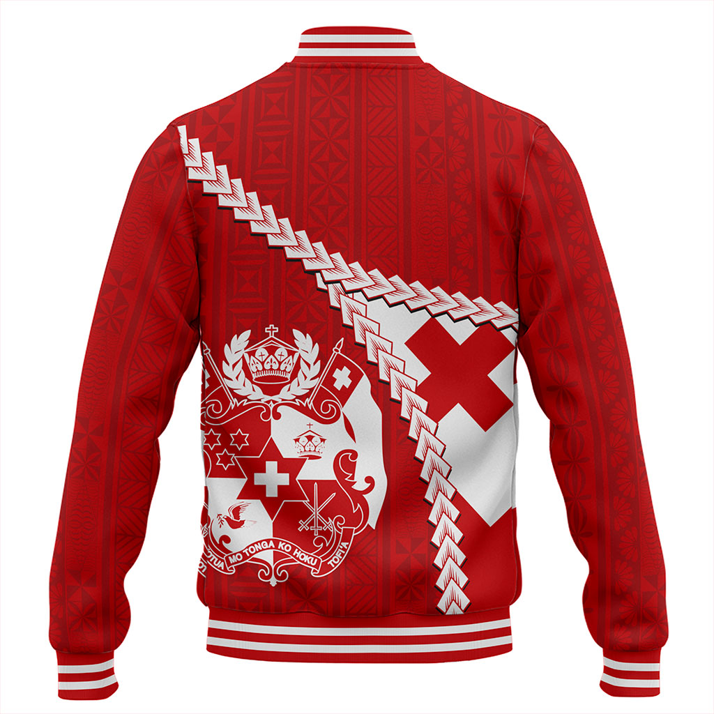 Tonga Baseball Jacket Ngatu Tapa Pride Style